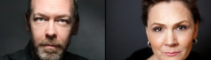 Martin Sturfält (piano) och Anna Larsson (sång)