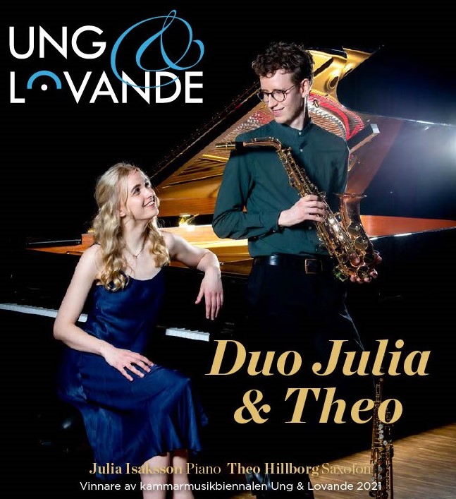 Duo Julia och Theo (piano och saxofon)